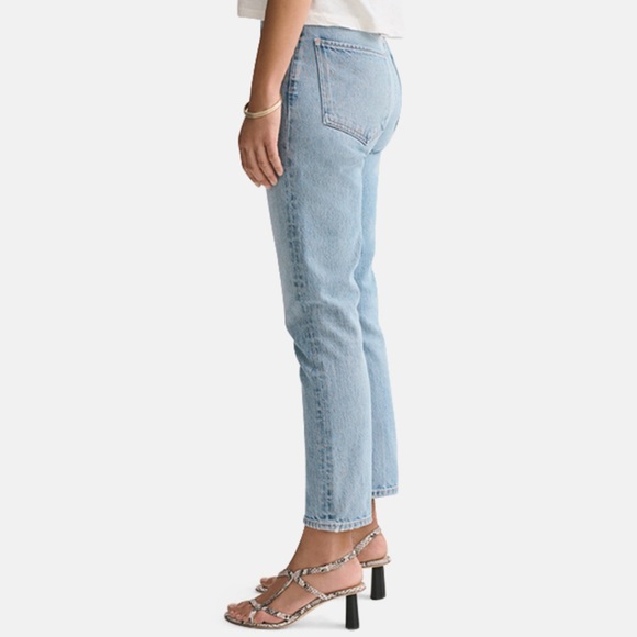 AGOLDE Riley High Rise Straight Crop Jeans Size 27 - Picture 15 of 15